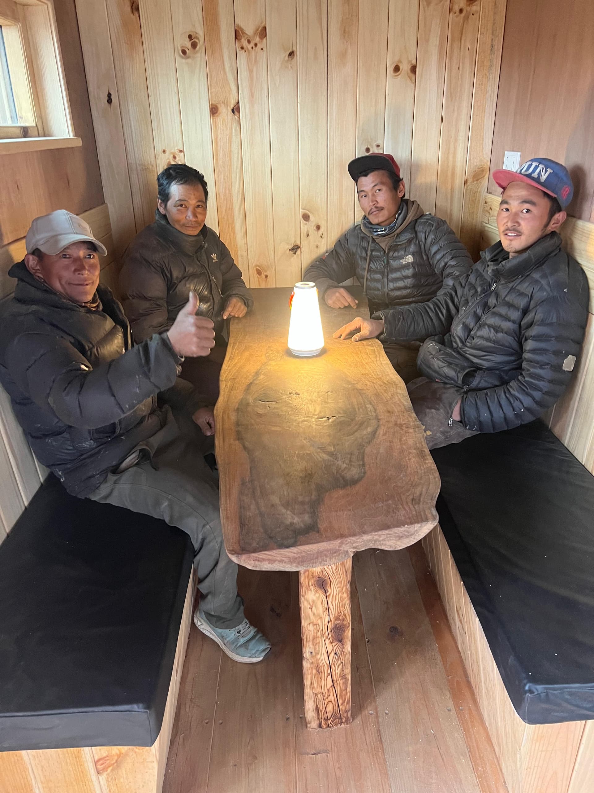 Guest moment at Dingboche Inn