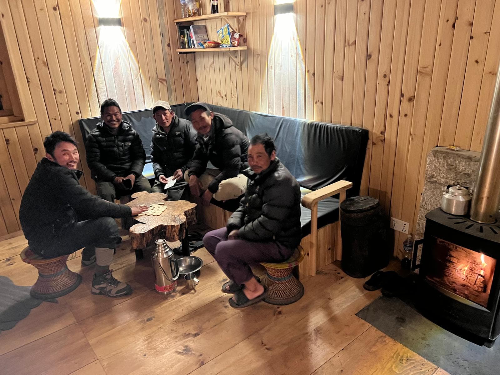 Construction story at Dingboche Inn