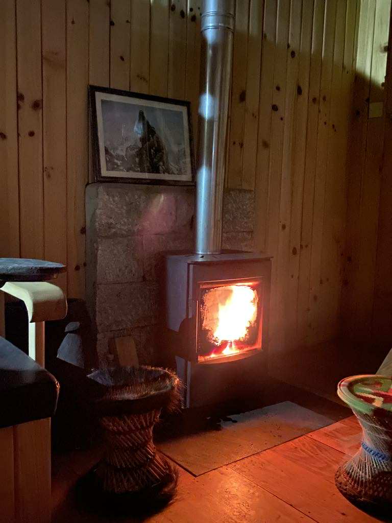 Signature space at Dingboche Inn