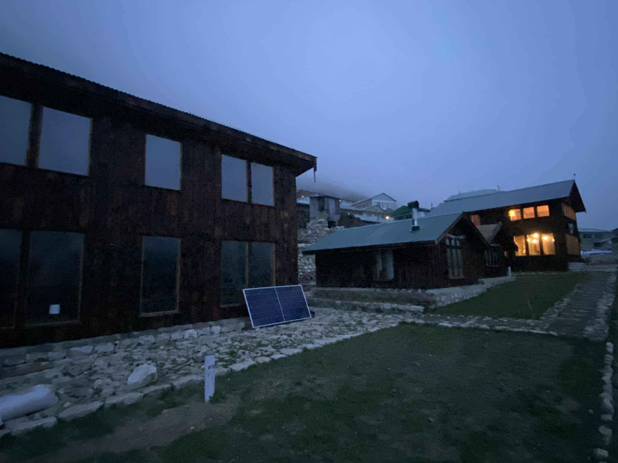 Signature space at Dingboche Inn